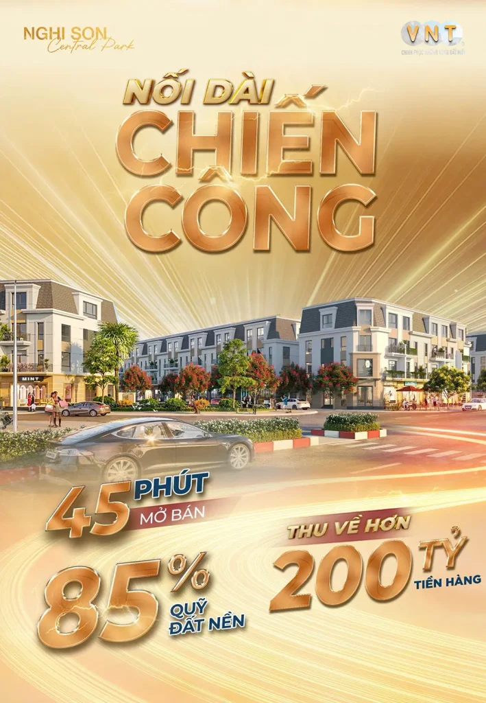 Nghi Sơn Central Park mở bán thành công Giai đoạn 2